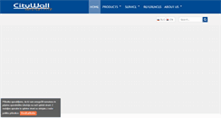 Desktop Screenshot of citywall.si